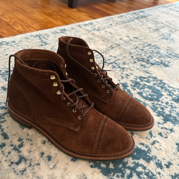 Parkhurst CF Tannery Brown Suede Richmond Boot MiUSA - Picture 2 of 8